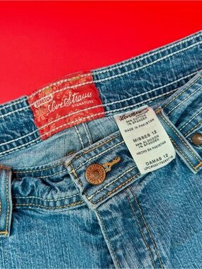 Levi Strauss Signature Blue Stretch Jeans - Blue
